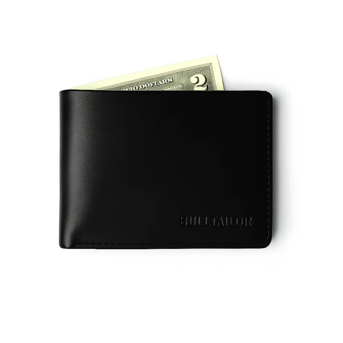 Picture of BULLTAILOR Slim Bifold Front Pocket Wallet
