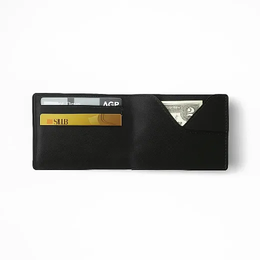 Picture of BULLTAILOR Slim Bifold Front Pocket Wallet