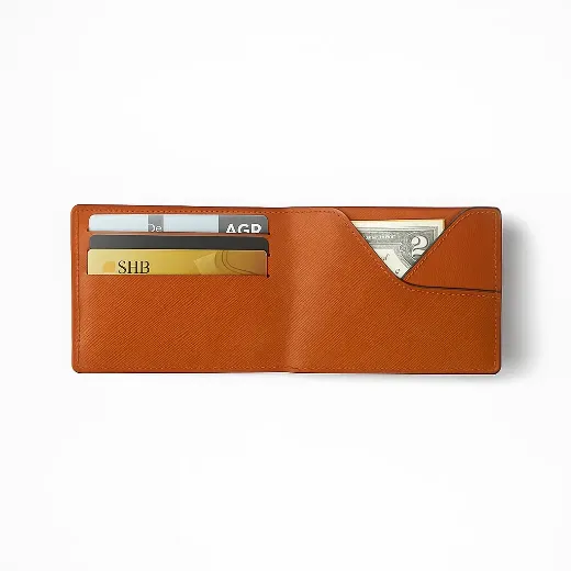 Picture of BULLTAILOR Slim Bifold Front Pocket Wallet