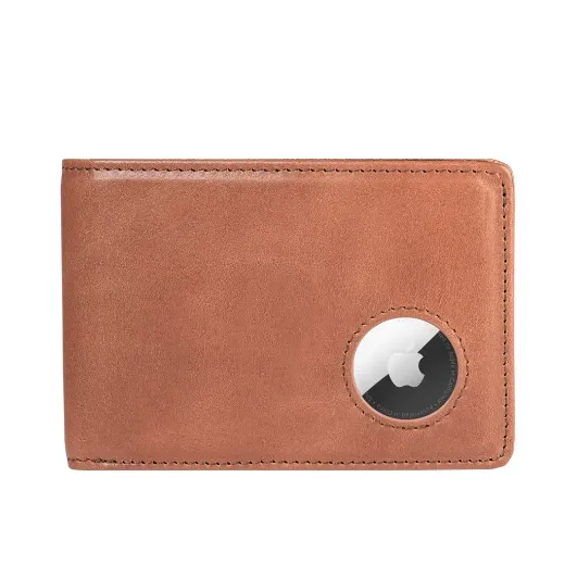 Picture of BULLTAILOR Slim Bifold Wallet with AirTag Holder