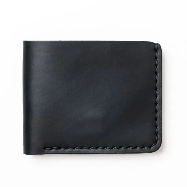 Show details for Slim Bifold Handmade Stitch Wallet Picture of Slim Bifold Handmade Stitch Wallet