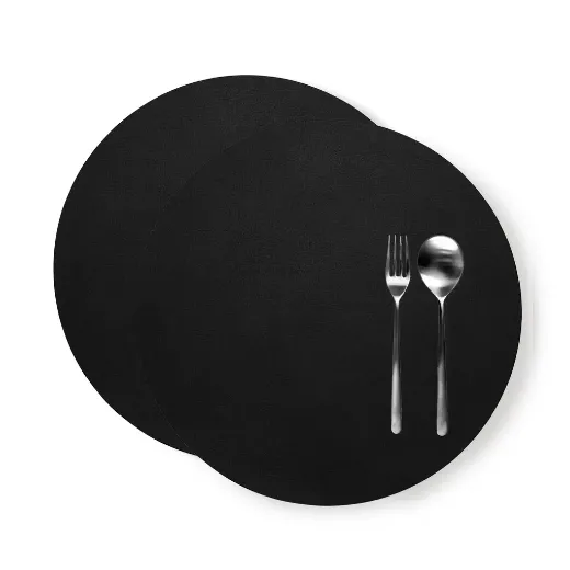 Picture of BULLTAILOR Minimalist Round Dining Placemats – 2 Pack