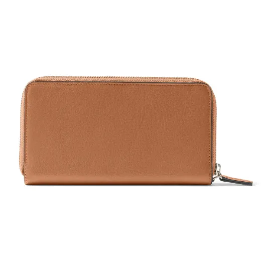 Picture of BULLTAILOR Minimalist Flat Zip Wallet