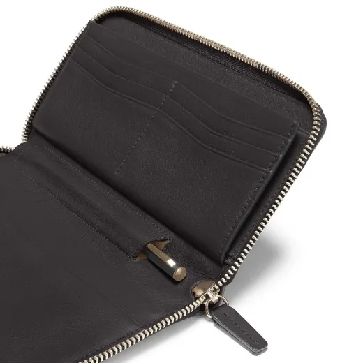 Picture of BULLTAILOR Minimalist Flat Zip Wallet