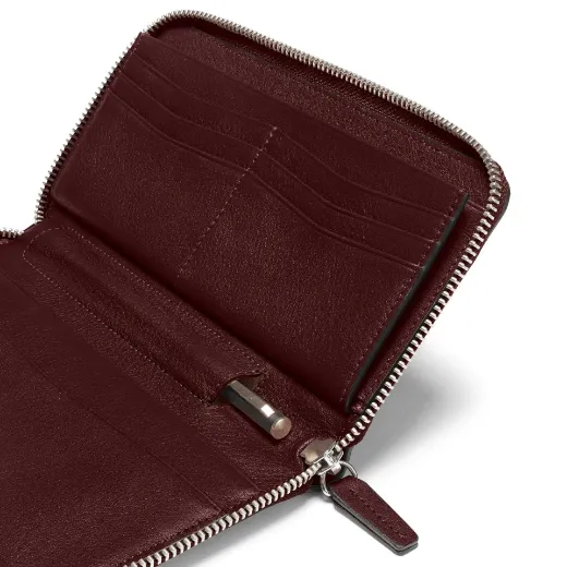 Picture of BULLTAILOR Minimalist Flat Zip Wallet