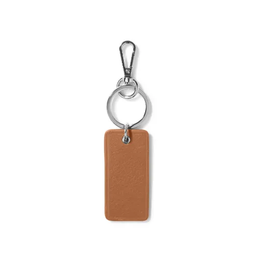 Picture of Leather Rectangle Keychain