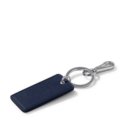 Picture of Leather Rectangle Keychain