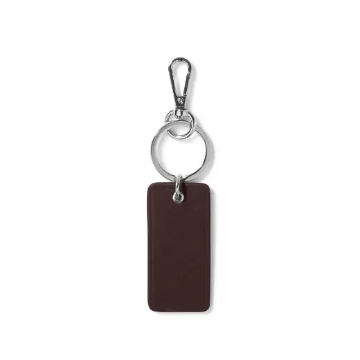 Picture of Leather Rectangle Keychain
