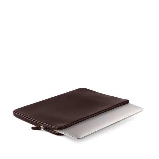 Picture of Leather Slim Laptop Sleeve 15/16 Inch