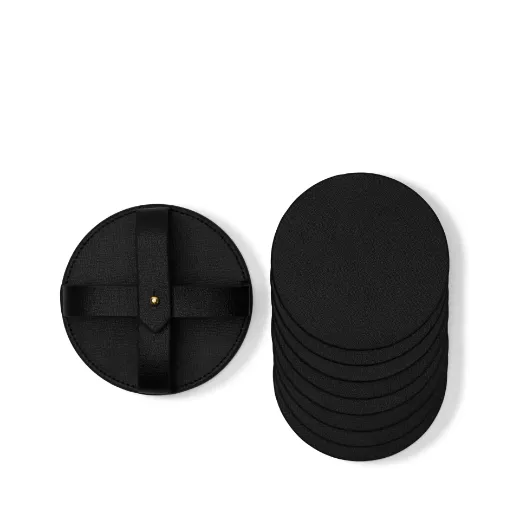 Picture of Modern Round Coasters and Holder 6 Packs