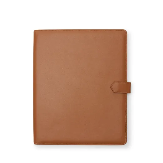 Picture of Leather Spiral Journal with Snap Closure
