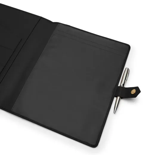 Picture of Leather Spiral Journal with Snap Closure