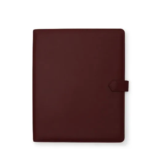 Picture of Leather Spiral Journal with Snap Closure