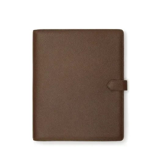 Picture of Leather Spiral Journal with Snap Closure