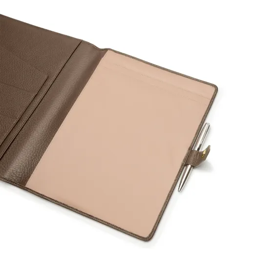 Picture of Leather Spiral Journal with Snap Closure