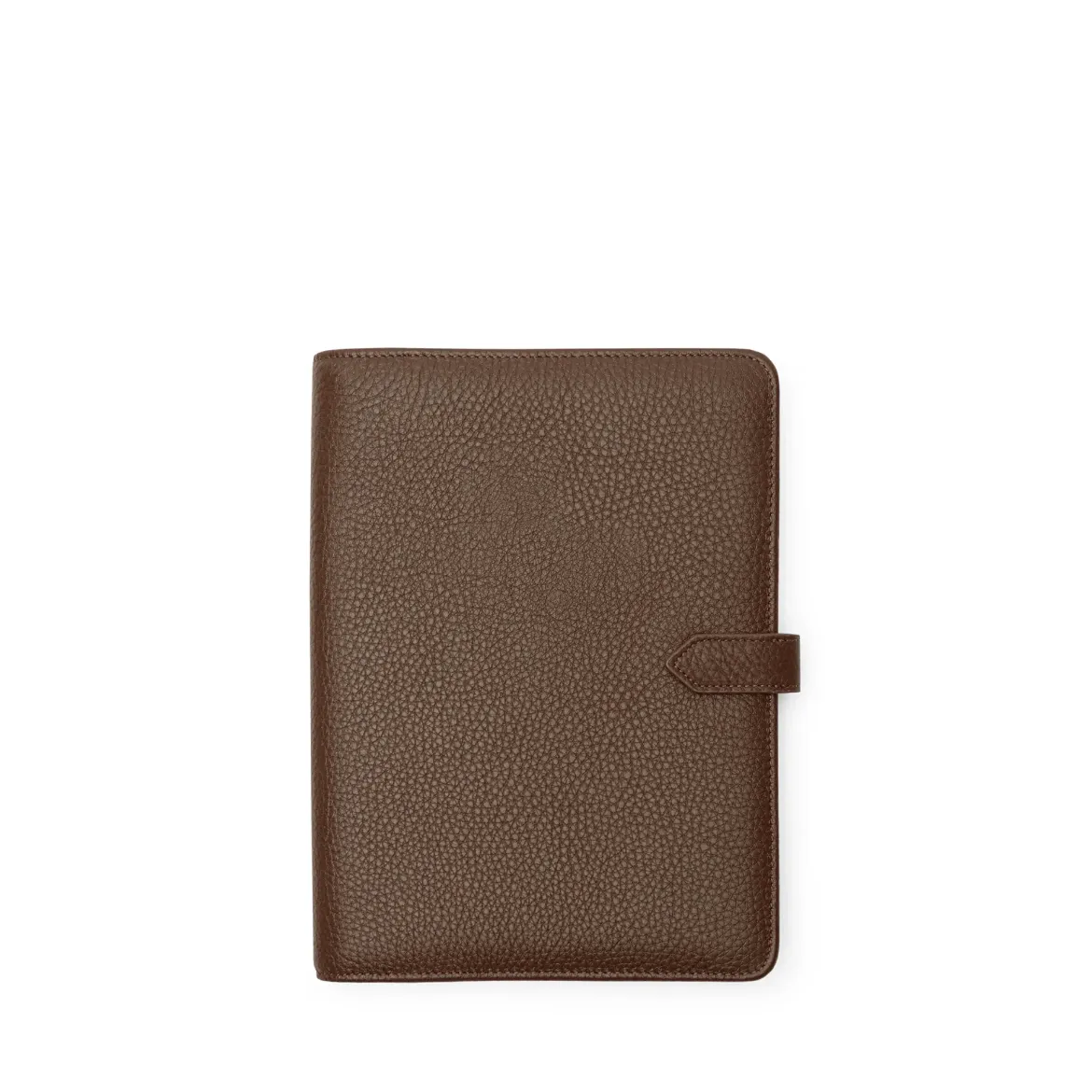 Picture of A5 Leather Spiral Journal with Snap Closure