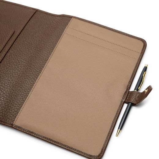 Picture of A5 Leather Spiral Journal with Snap Closure