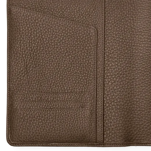 Picture of A5 Leather Spiral Journal with Snap Closure
