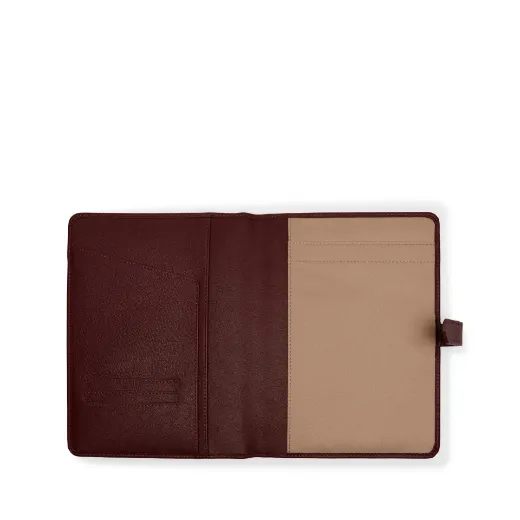 Picture of A5 Leather Spiral Journal with Snap Closure