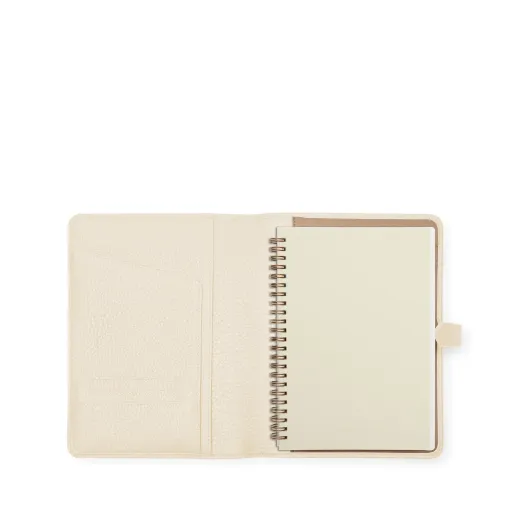 Picture of A5 Leather Spiral Journal with Snap Closure