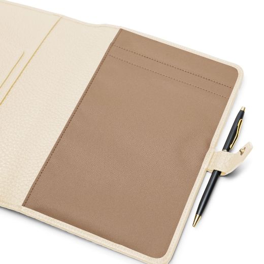 Picture of A5 Leather Spiral Journal with Snap Closure