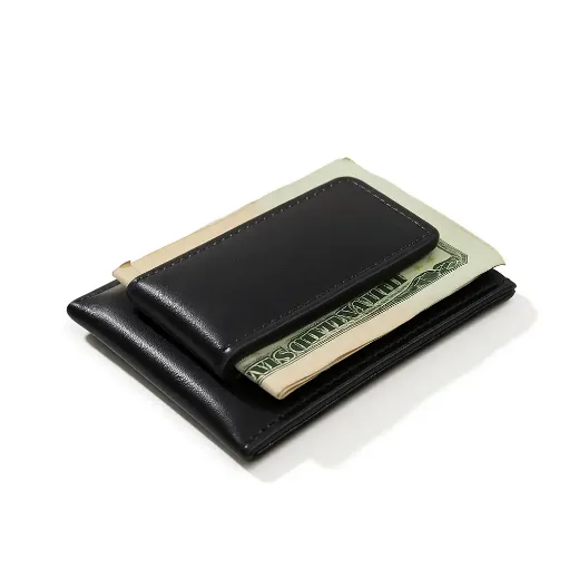 Picture of Slim Money Clip Card Holder Wallet