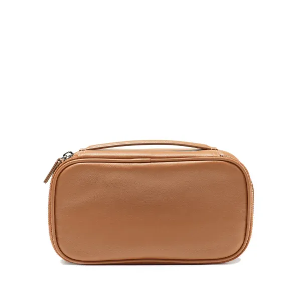 Show details for Leather Medium Tech Bag Organizer Picture of Leather Medium Tech Bag Organizer
